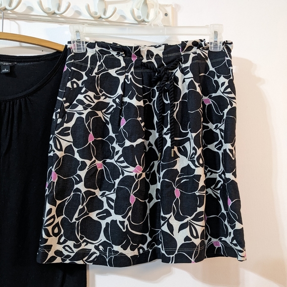 LOFT Floral Skirt Size 2P & LOFT Top Size Small - Picture 12 of 13